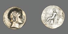 Tetradrachm (Coin) Portraying King Antiochus II Theos, 261-246 BCE. Creator: Unknown