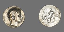 Tetradrachm (Coin) Portraying King Antiochus II Theos, 261-246 BCE. Creator: Unknown