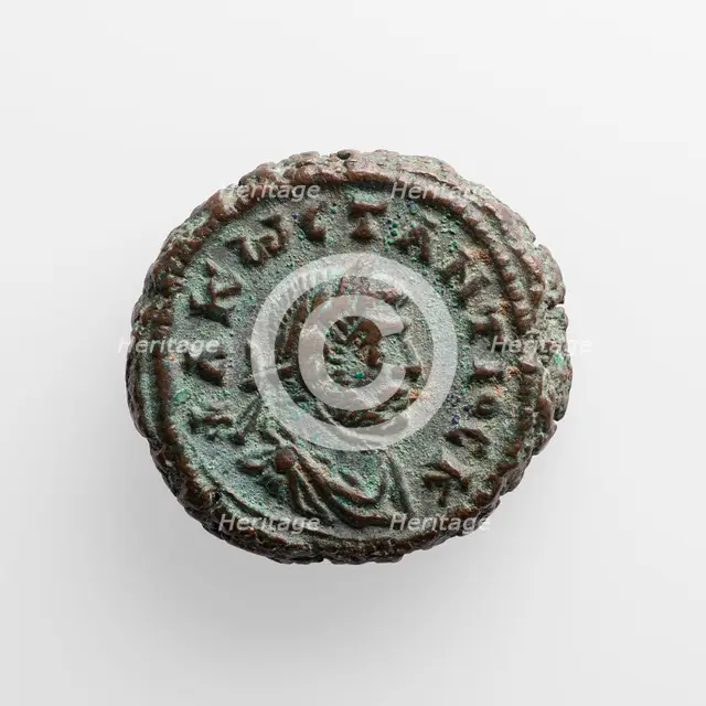 Tetradrachm of Constantinus I, A.D. 305-306. Creator: Unknown.