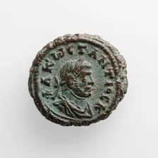 Tetradrachm of Constantinus I, A.D. 305-306. Creator: Unknown