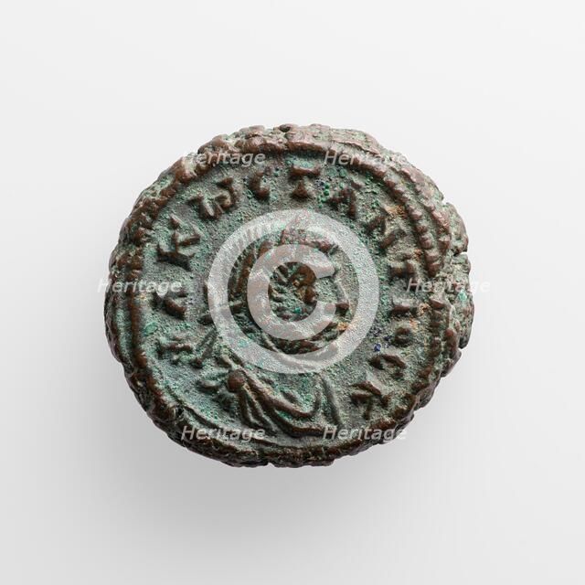 Tetradrachm of Constantinus I, A.D. 305-306. Creator: Unknown.