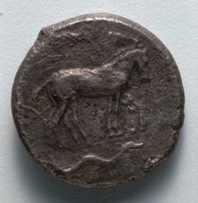 Tetradrachm: Quadriga (reverse), 478-467 BC. Creator: Unknown