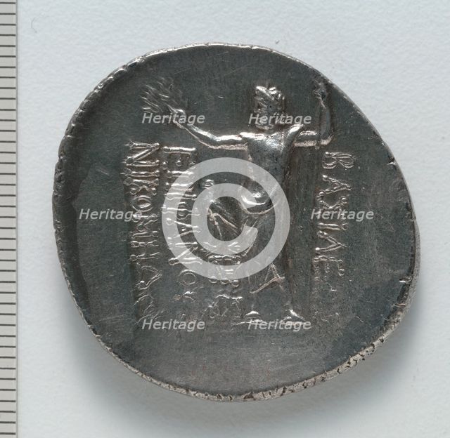 Tetradrachm: Zeus (reverse), 149-120 BC. Creator: Unknown.