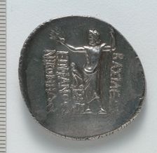 Tetradrachm: Zeus (reverse), 149-120 BC. Creator: Unknown