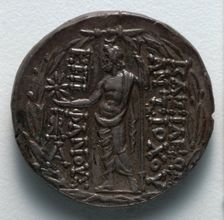 Tetradrachm: Zeus (reverse), 111-109 BC. Creator: Unknown