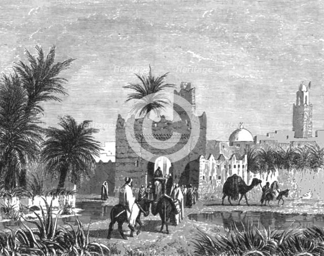 ''Tetuan; A Ride to Gebel-Mousa, in North-Western Barbary', 1875. Creator: Trorey Blackmore.
