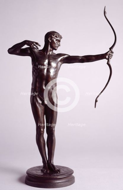 Teucer, 1881. Creator: Hamo Thornycroft.
