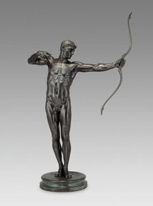 Teucer, Brother of Ajax, modeled 1881 (cast 1882), executed replica c. 1891. Creator: Hamo Thornycroft