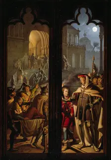 Teutonic Knights as orderlies in Jerusalem, 1824. Creator: Kolbe, Karl Wilhelm, the Younger (1781-1853)