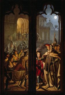 Teutonic Knights as orderlies in Jerusalem, 1824. Creator: Kolbe, Karl Wilhelm, the Younger (1781-1853)