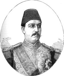 Tewfik, Khedive of Egypt c1882