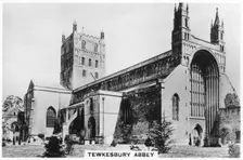 Tewkesbury Abbey, 1937