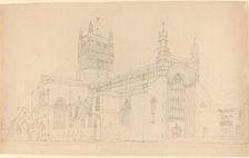 Tewkesbury Abbey. Creator: JMW Turner