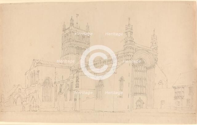 Tewkesbury Abbey. Creator: JMW Turner.