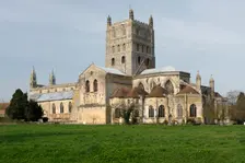 Tewkesbury Abbey, Gloucestershire, 2010. Creator: Peter Thompson