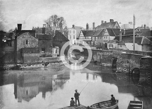 'Tewkesbury', c1896. Artist: AW Allard.