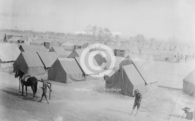 Texas City Camp, between c1910 and c1915. Creator: Bain News Service.