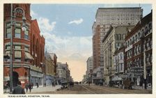 Texas Avenue, Houston, Texas, USA, 1918