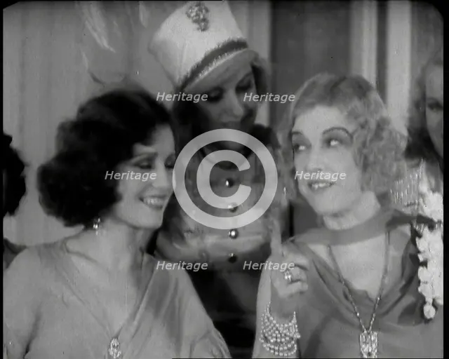 Texas Guinan Being Interviewed, 1930s. Creator: British Pathe Ltd.