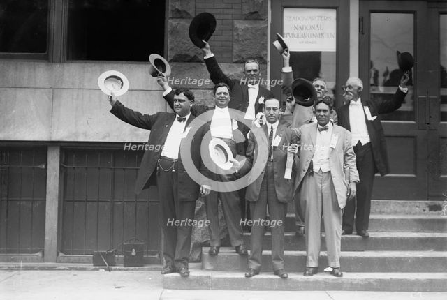 Texas delegates, 1912. Creator: Bain News Service.