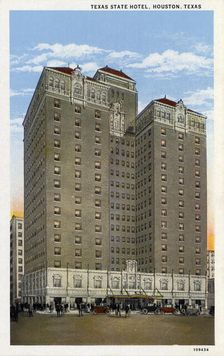 Texas State Hotel, Houston, Texas, USA, c1929
