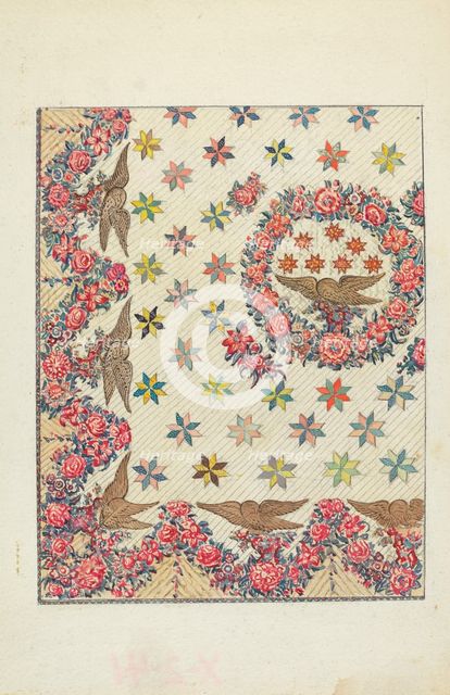 Texile, c. 1940. Creator: George Loughridge.