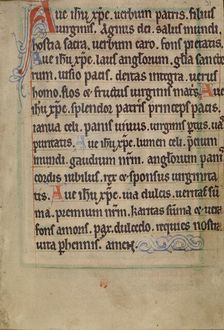 Text Page, 1190-1200; text added about 1200-1250. Creator: Unknown