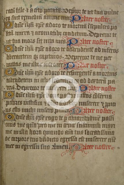 Text Page, about 1480-1490. Creator: Unknown.