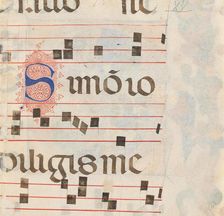 Text Page, about 1392-1402. Creator: Unknown