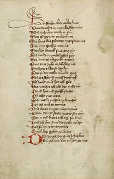 Text Page; Barlaam und Josaphat, 1469. Creator: Unknown