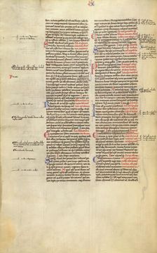 Text Page; Decretum, about 1170-1180. Creator: Unknown