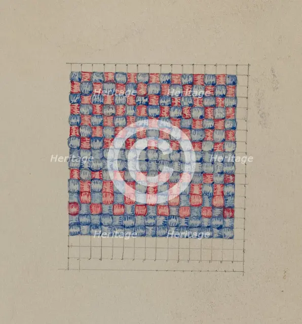 Textile, 1935/1942. Creator: Unknown.