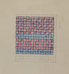 Textile, 1935/1942. Creator: Unknown