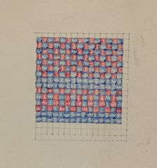 Textile, 1935/1942. Creator: Unknown