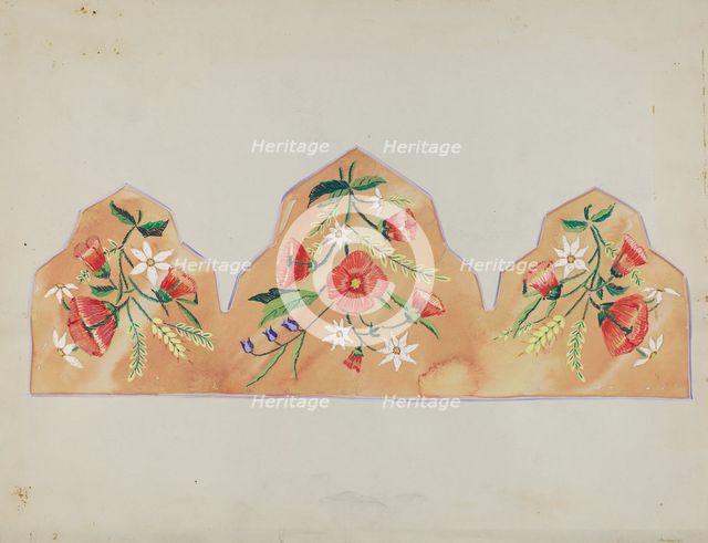 Textile, 1935/1942. Creator: Unknown.