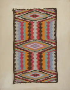 Textile, 1935/1942. Creator: Unknown