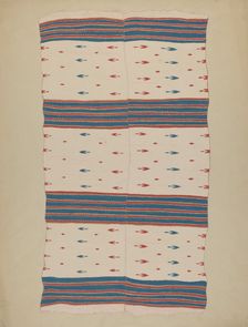 Textile, 1935/1942. Creator: Unknown