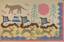Textile, 1935/1942. Creator: Unknown