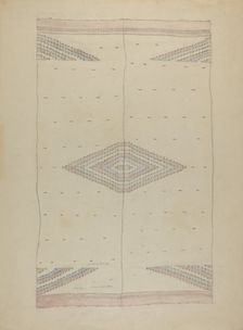 Textile, 1935/1942. Creator: Unknown