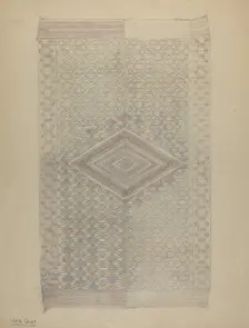 Textile, 1935/1942. Creator: Unknown