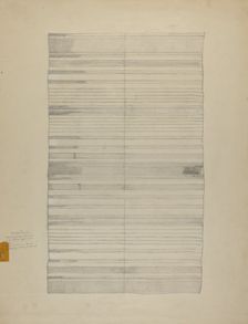Textile, 1935/1942. Creator: Unknown