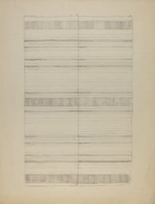 Textile, 1935/1942. Creator: Unknown