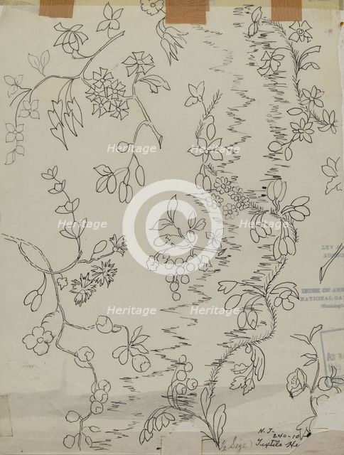 Textile, 1935/1942. Creator: Unknown.