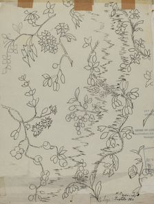 Textile, 1935/1942. Creator: Unknown