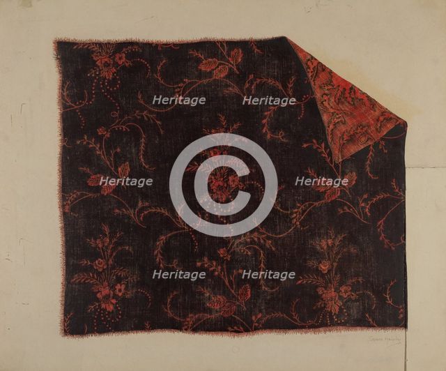 Textile, 1938. Creator: Grace Halpin.