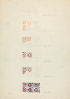 Textile: Technique Demonstration, 1935/1942. Creator: Unknown