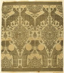 Textile with Animals, Italian, late 13th-early 14th century. Creator: Unknown