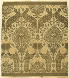 Textile with Animals, Italian, late 13th-early 14th century. Creator: Unknown