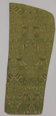 Textile with Brocade, Italian, 13th century. Creator: Unknown