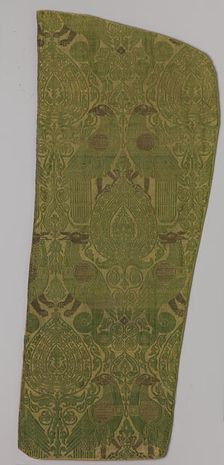Textile with Brocade, Italian, 13th century. Creator: Unknown